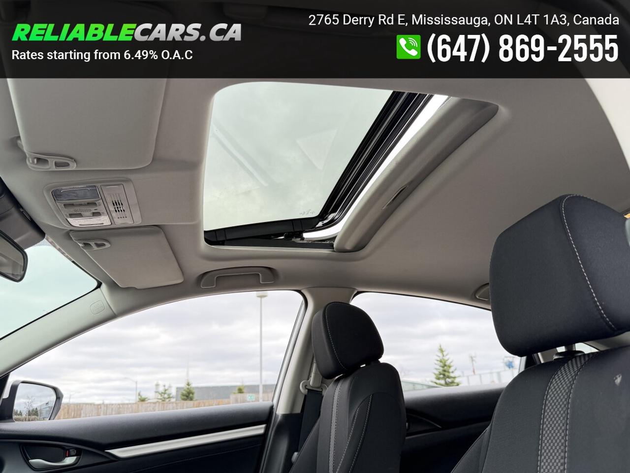 2019 Honda Civic EX | No-Accident | Sunroof | Honda Sensing | Loade Photo