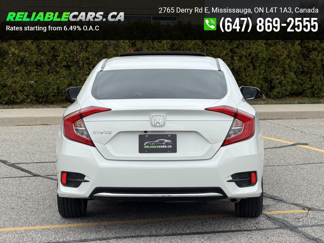 2019 Honda Civic EX | No-Accident | Sunroof | Honda Sensing | Loade Photo