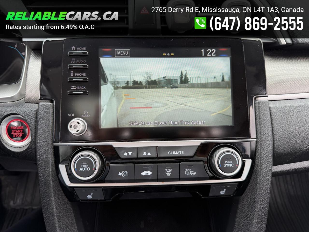 2019 Honda Civic EX | No-Accident | Sunroof | Honda Sensing | Loade Photo
