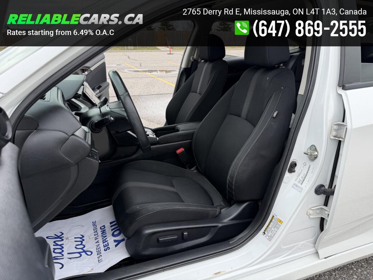 2019 Honda Civic EX | No-Accident | Sunroof | Honda Sensing | Loade Photo