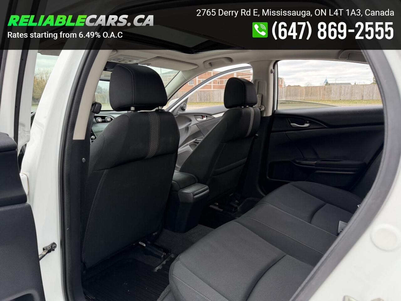 2019 Honda Civic EX | No-Accident | Sunroof | Honda Sensing | Loade Photo