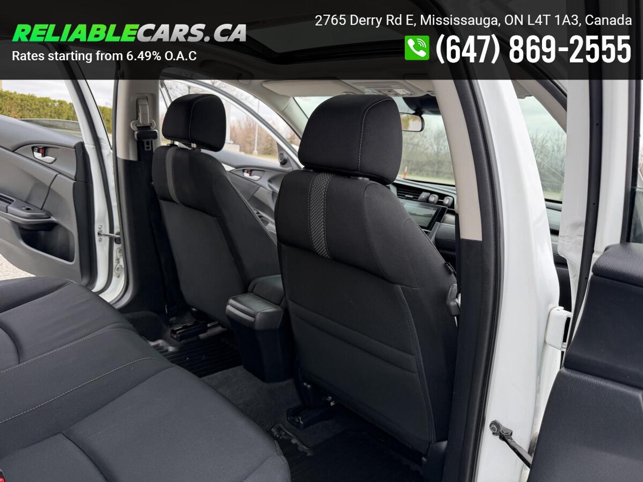 2019 Honda Civic EX | No-Accident | Sunroof | Honda Sensing | Loade Photo