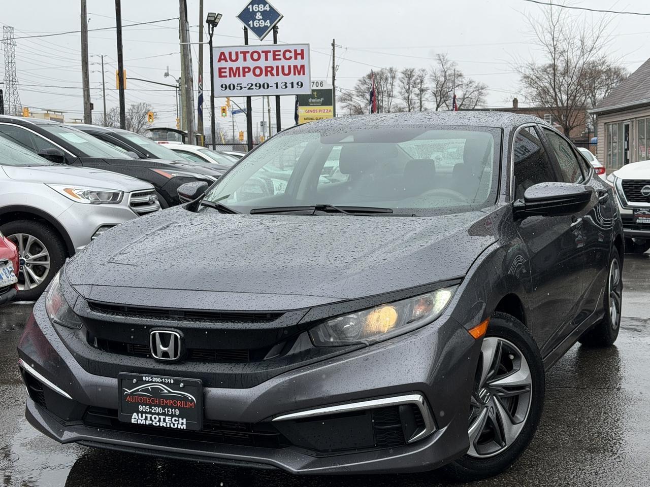 2019 Honda Civic LX   Honda Sensing   Carplay + Android   Heated Se Photo0