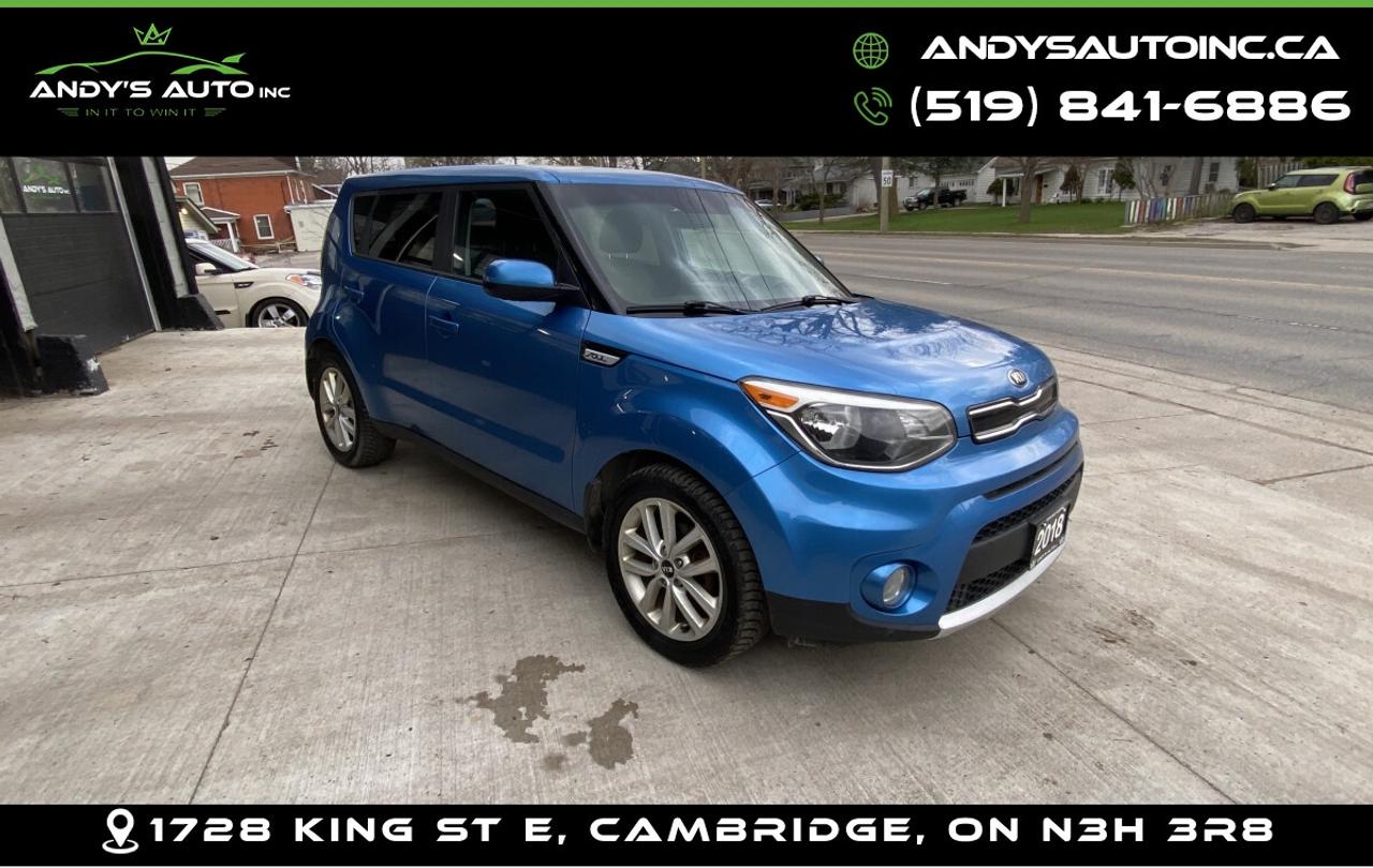 2018 Kia Soul EX+ ! NO ACCIDENTS ! HEATED SEATS ! BACK UP CAM Photo