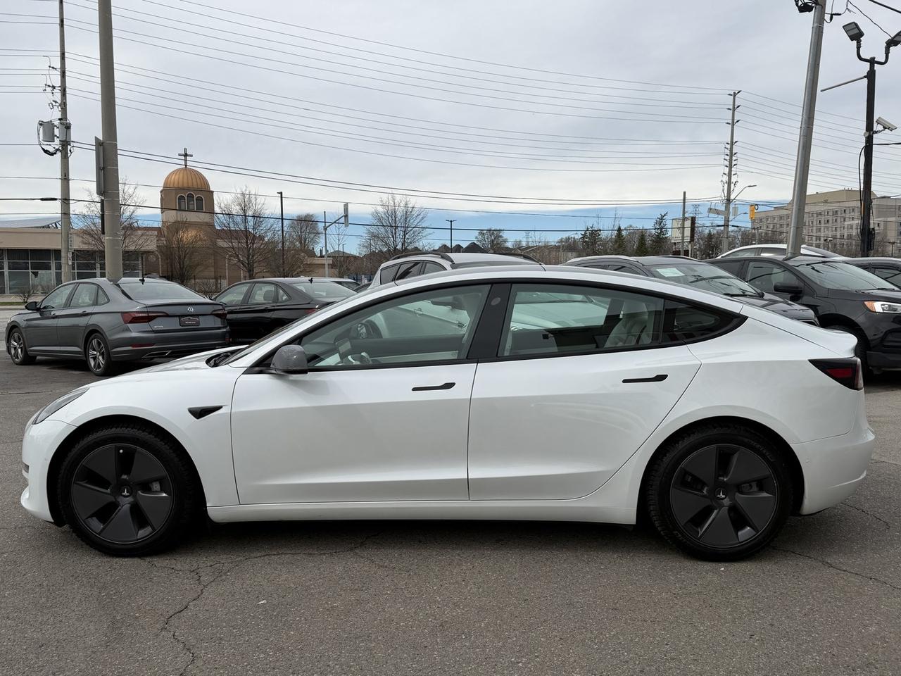 2021 Tesla Model 3 SR PLUS   White Interior   Pano Roof   Autopilot Photo