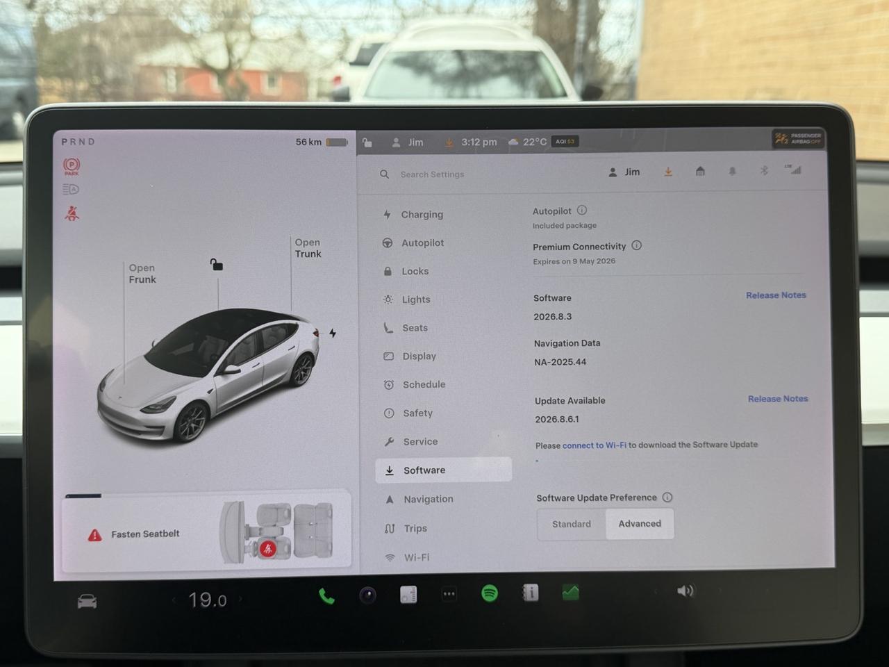 2021 Tesla Model 3 SR PLUS   White Interior   Pano Roof   Autopilot Photo