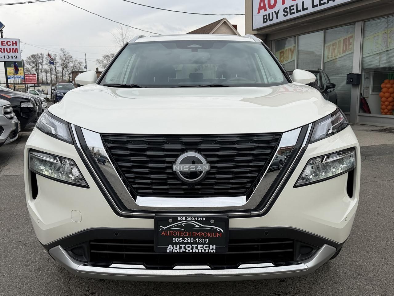 2023 Nissan Rogue Platinum AWD Pearl White  Heads Up   BOSE   360 Ca Photo4