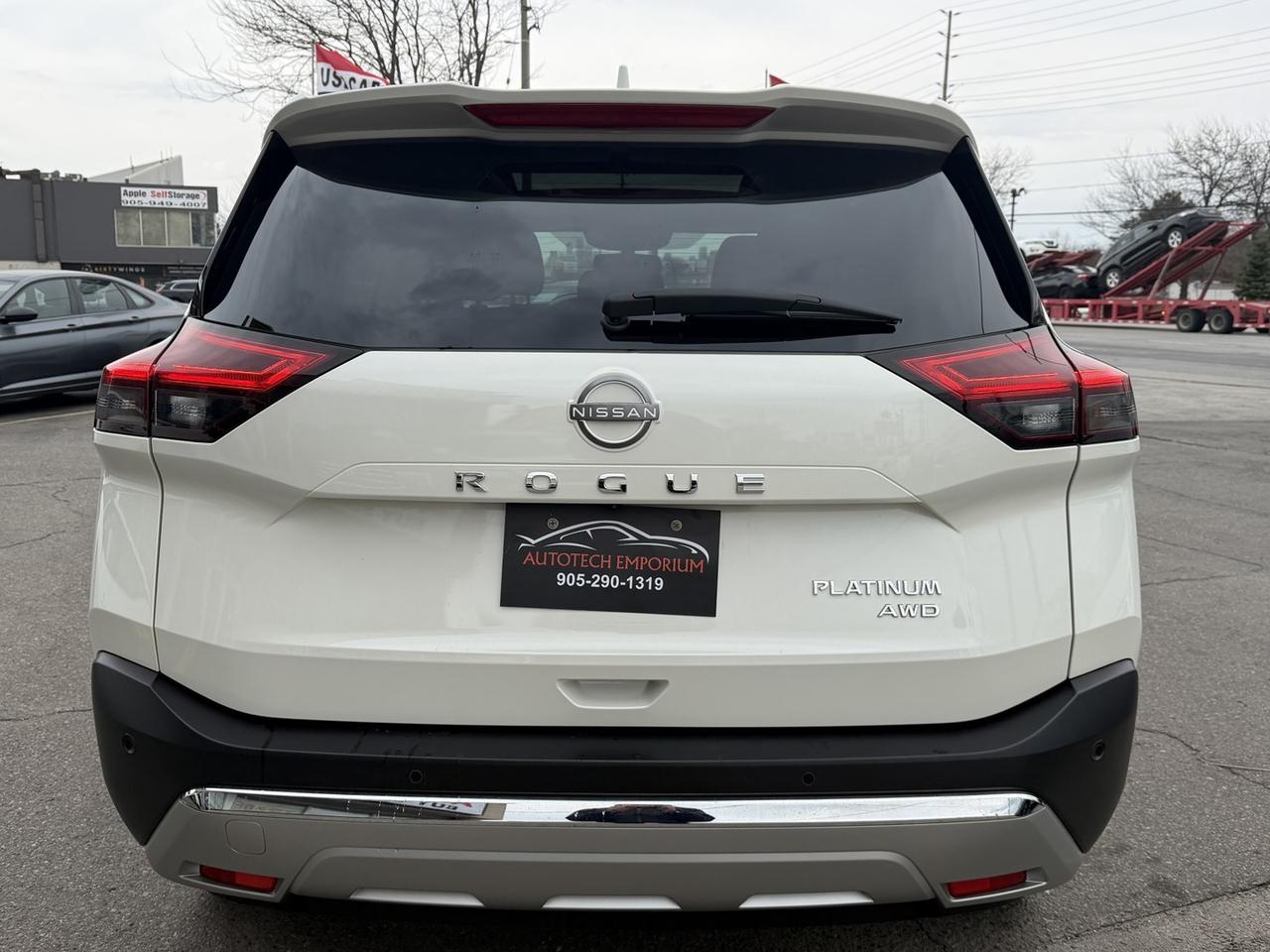 2023 Nissan Rogue Platinum AWD Pearl White  Heads Up   BOSE   360 Ca Photo