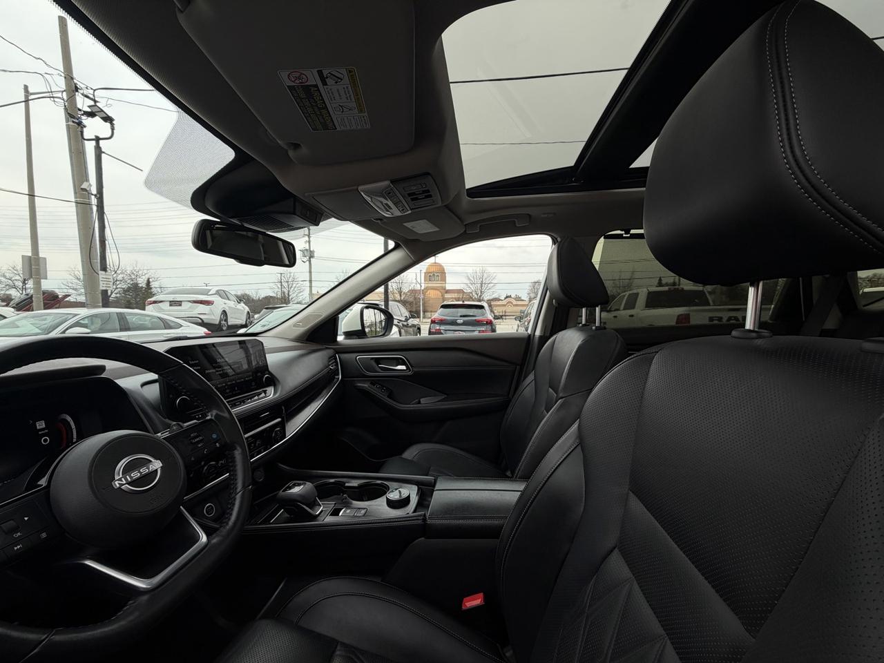 2023 Nissan Rogue Platinum AWD Pearl White  Heads Up   BOSE   360 Ca Photo
