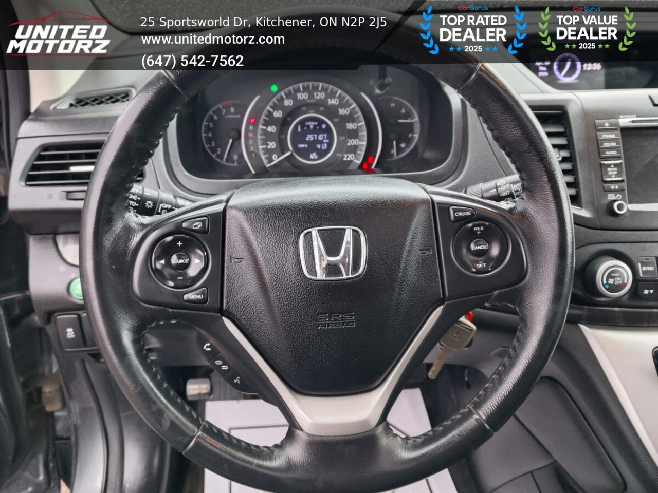 2012 Honda CR-V Touring~SAFETY CERTIFIED~NO ACCIDENTS~ Photo