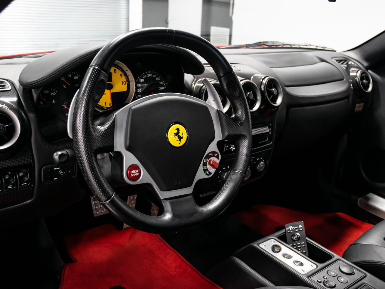 2008 Ferrari F430 F 430 F1 TRANSMISSION PADDLE SHIFTERS REAR VIEW Photo