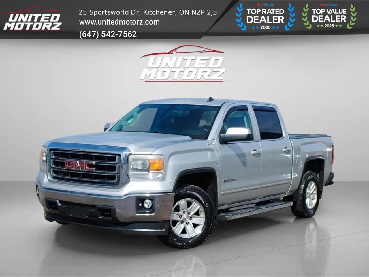2014 GMC Sierra 1500 SLE 5.3L V8 Crew Cab~NO ACCIDENTS~ Photo