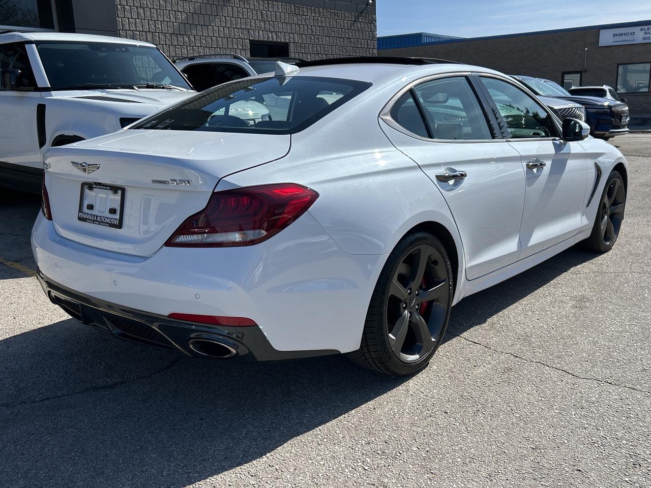 2020 Genesis G70 3.3T SPORT, ADAPTIVE CRUISE, VENTED SEATS,HEADS UP Photo3