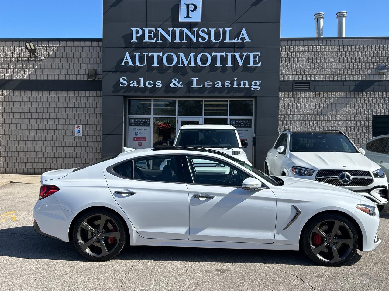 2020 Genesis G70 3.3T SPORT, ADAPTIVE CRUISE, VENTED SEATS,HEADS UP Photo2
