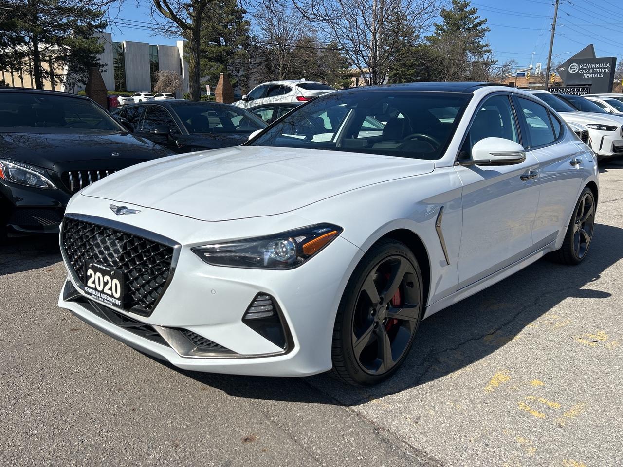 2020 Genesis G70 3.3T SPORT, ADAPTIVE CRUISE, VENTED SEATS,HEADS UP Photo