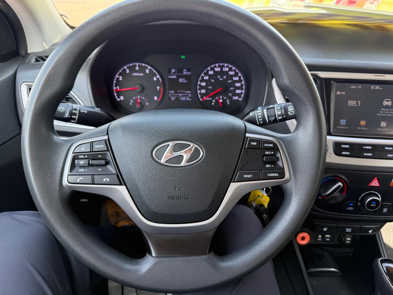 2019 Hyundai Accent Preferred (A6) 4dr Hatchback Photo