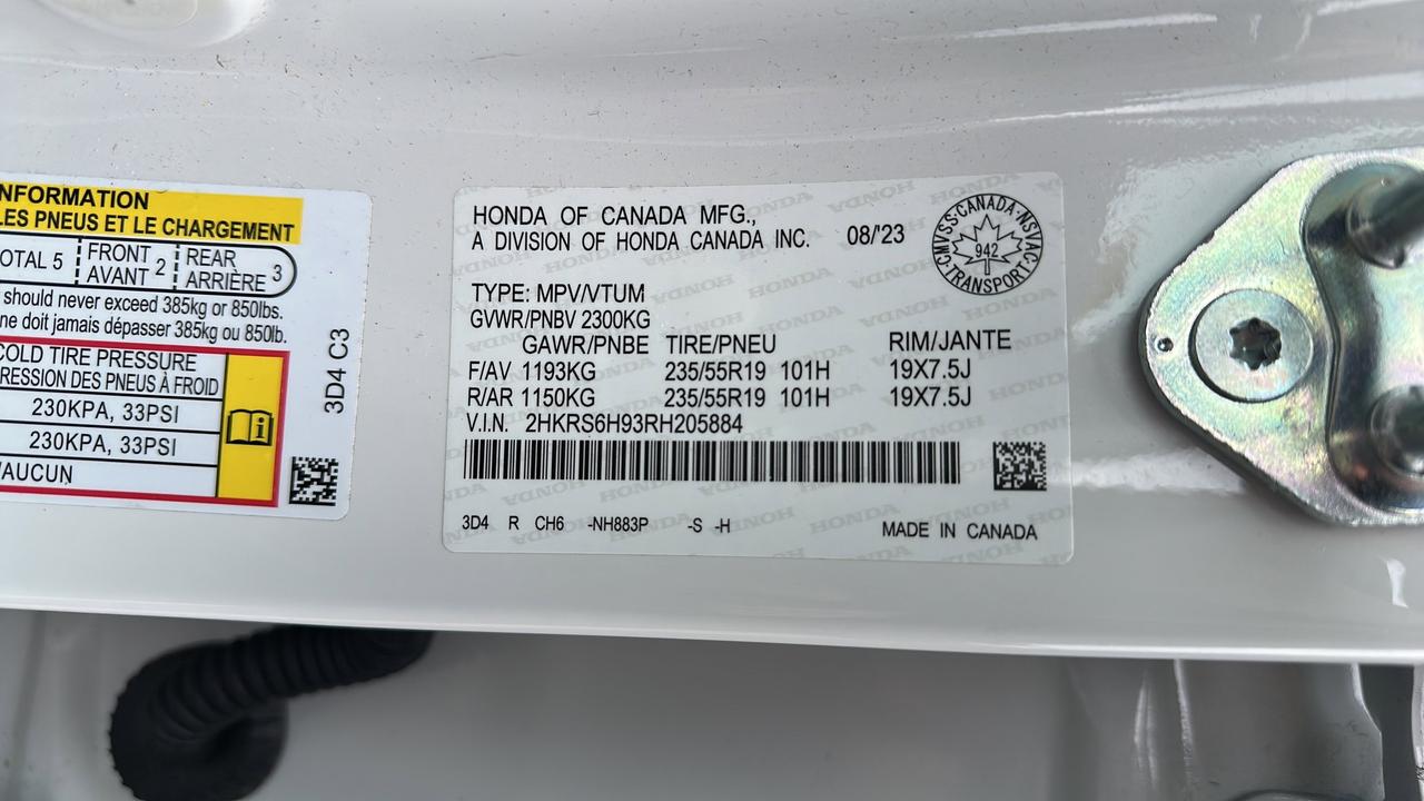 2024 Honda CR-V Hybrid Touring AWD Photo