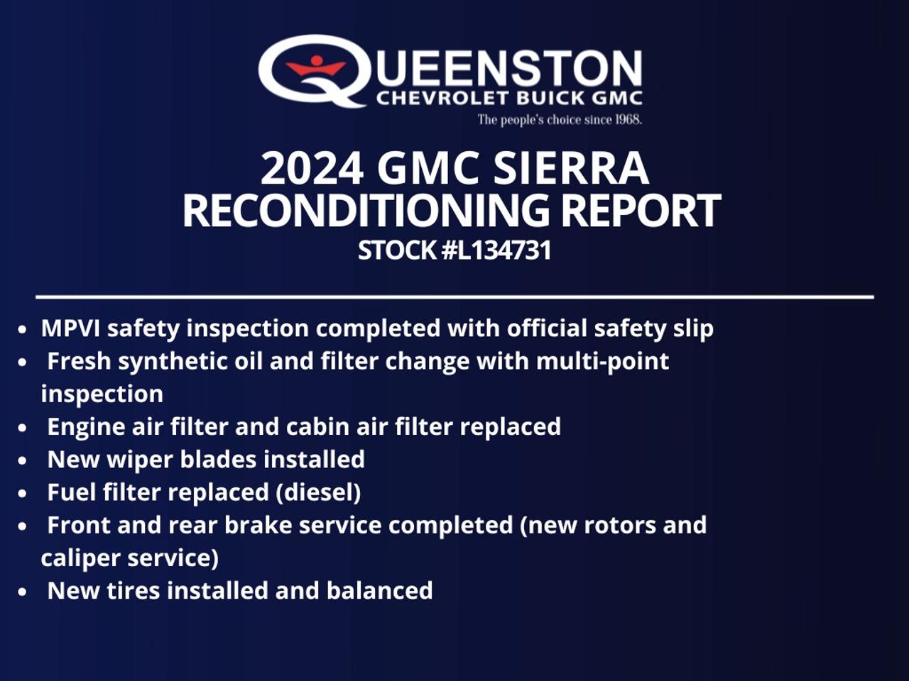 2024 GMC Sierra 1500 Denali   4 NEW TIRES   DURAMX   SUNROOF   NOCLAIMS Photo