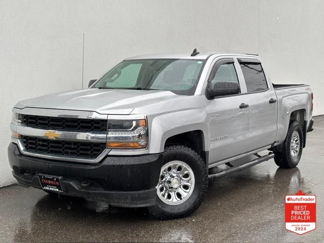 2017 Chevrolet Silverado 1500 4WD V8 CREW CAB-CAMERA-TONNEA-NEW BRAKES-CERTIFIED Photo0