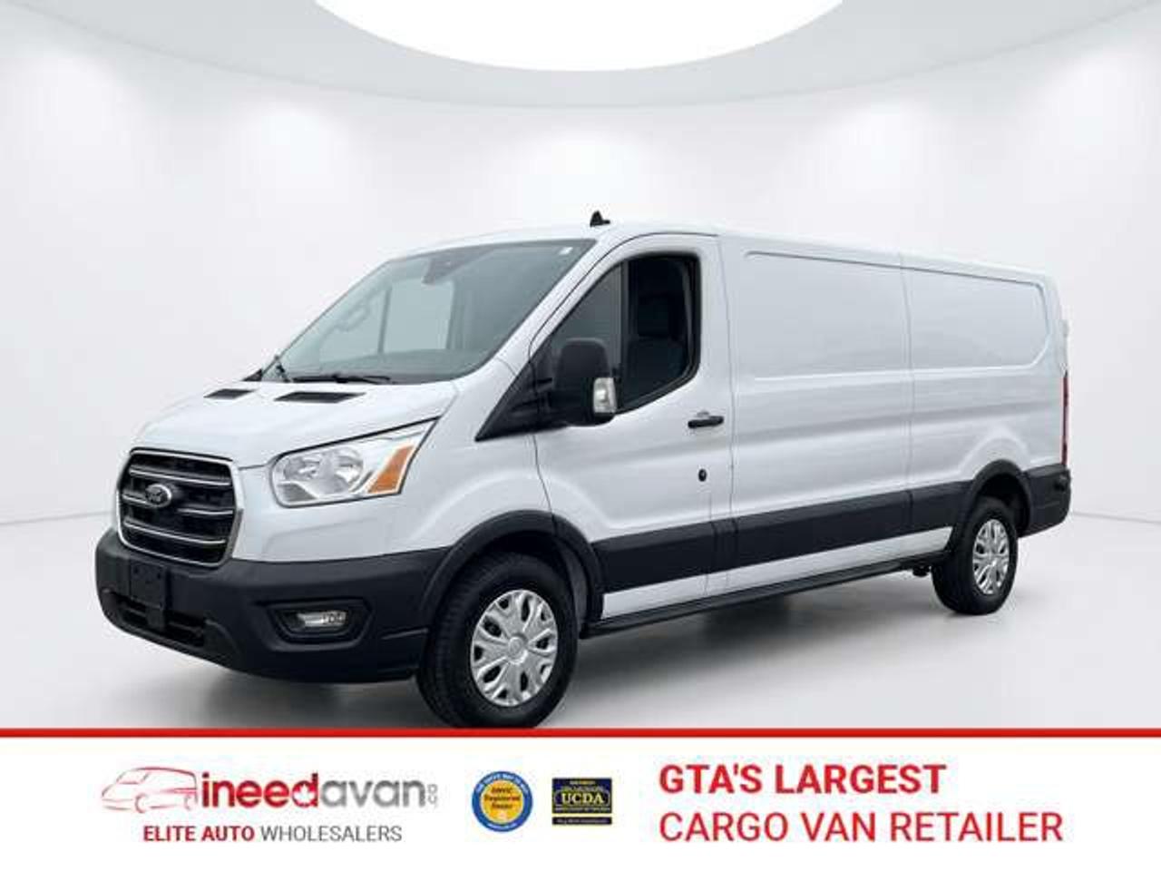 2020 Ford Transit Cargo Van Extended T-150 with Divider, Certified. Photo
