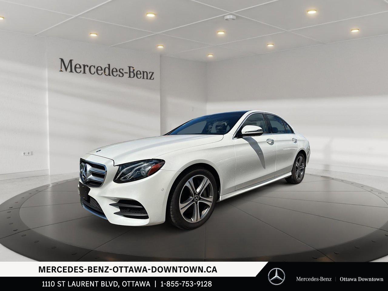2017 Mercedes-Benz E400 4MATIC Sedan Premium Package   Designo Diamond Whi Photo0