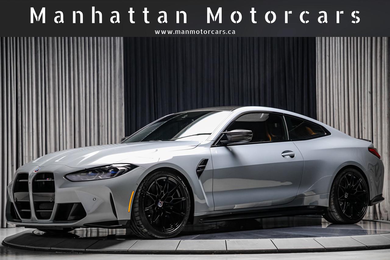 2022 BMW M4 COMPETITION 503HP CARBONBUCKET ORANGEINT 1OWNR PPF Photo0