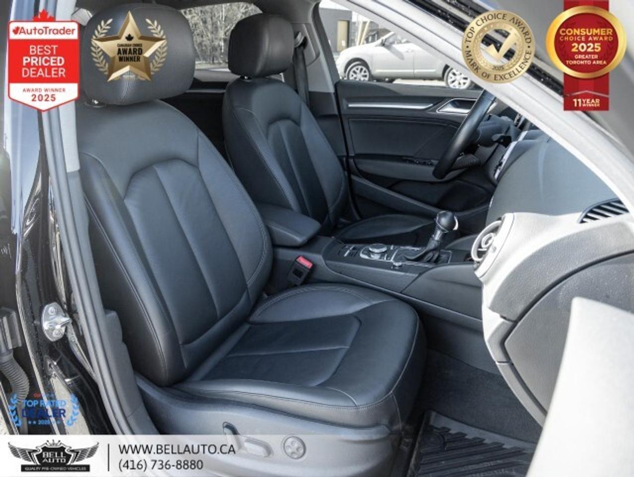 2017 Audi A3 2.0T Progressiv   PRMPKG   B.CAM   SUNROOF   XENON Photo