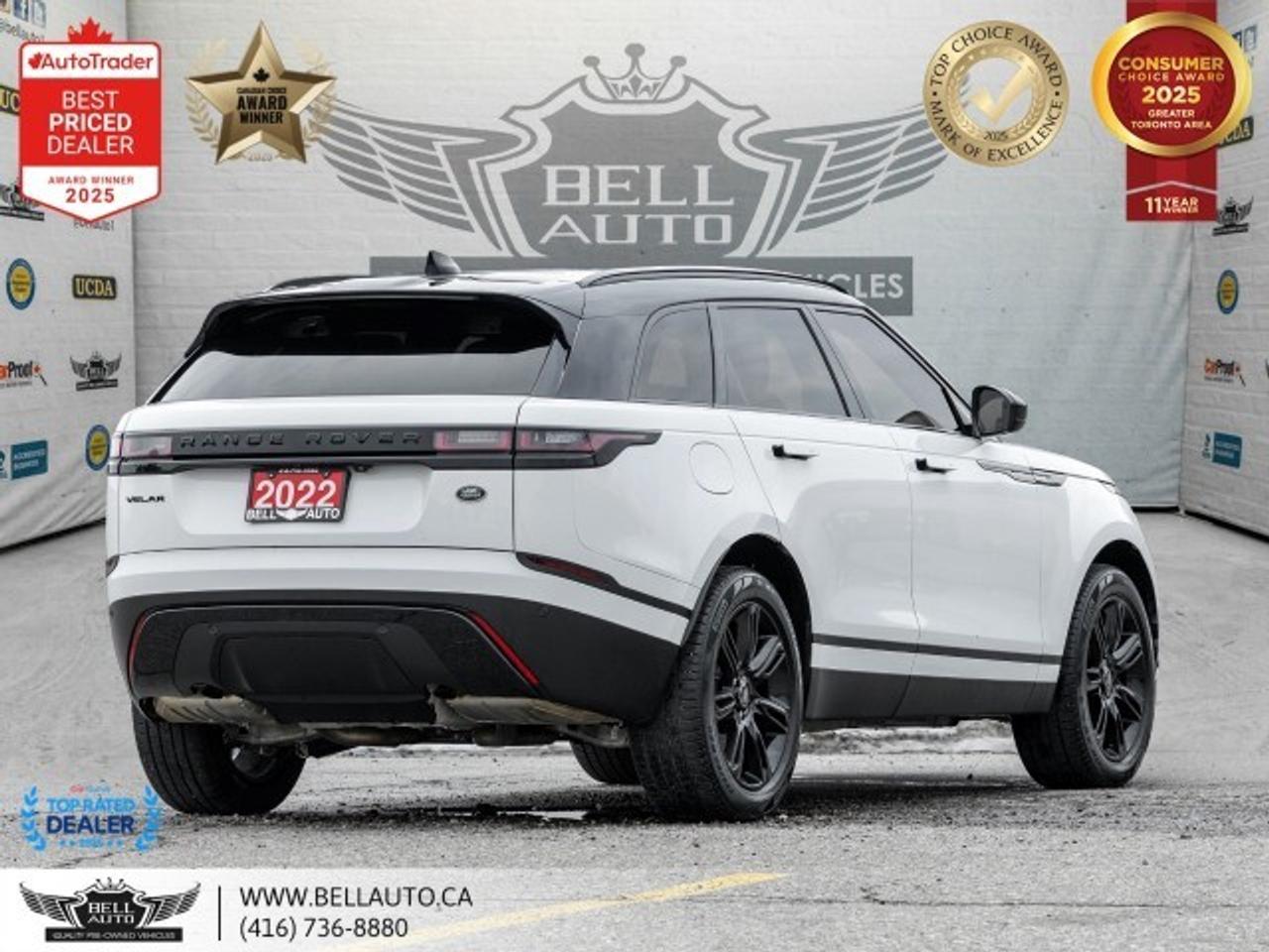 2022 Land Rover Range Rover Velar S   NAVI   B.CAM   MERIDIAN   PANO   ONEOWNER   NO Photo
