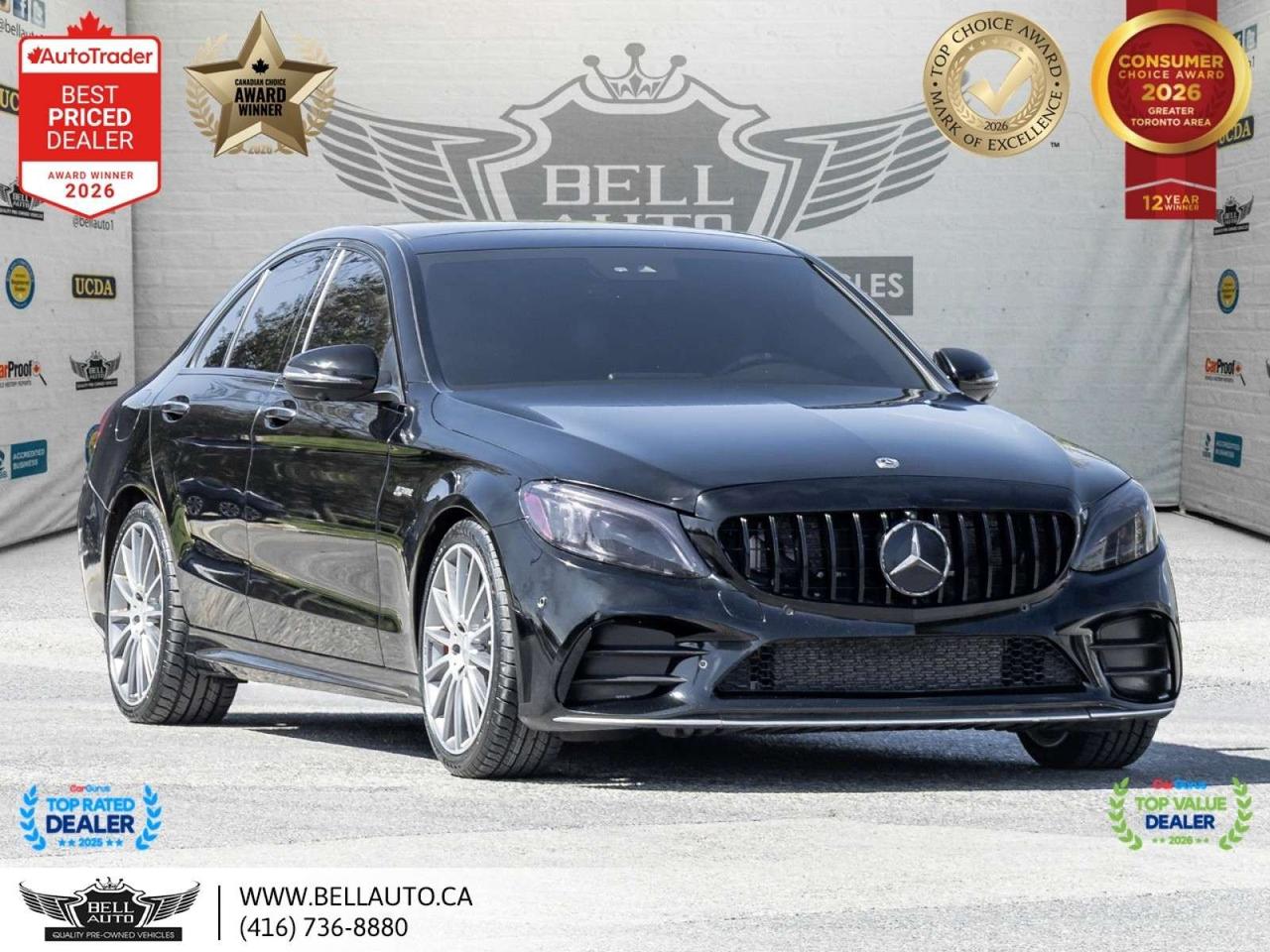 2019 Mercedes-Benz C-Class AMG C43   NAVI   360CAM   PANO   BRMSTR   LOWKMS Photo0