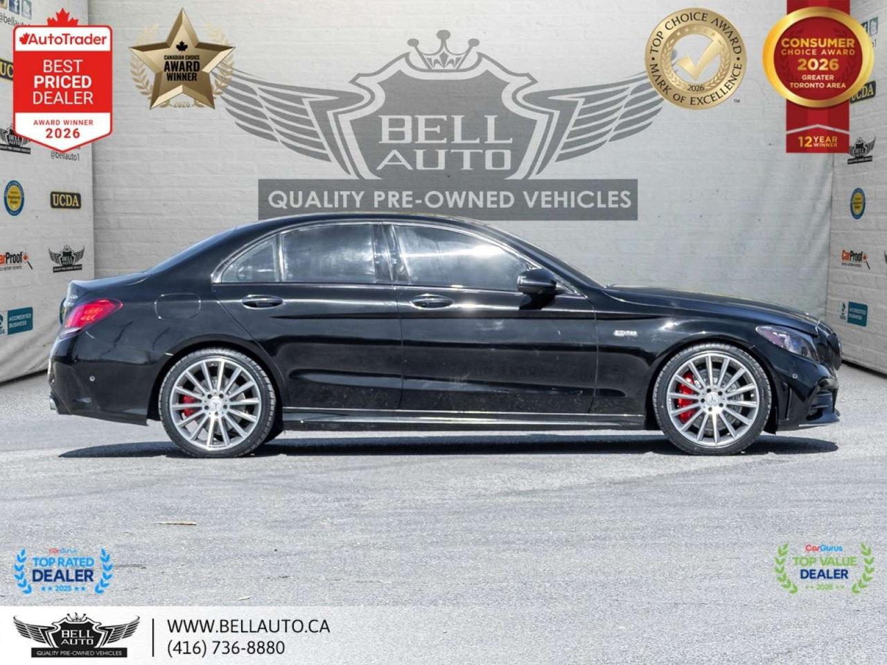 2019 Mercedes-Benz C-Class AMG C43   NAVI   360CAM   PANO   BRMSTR   LOWKMS Photo