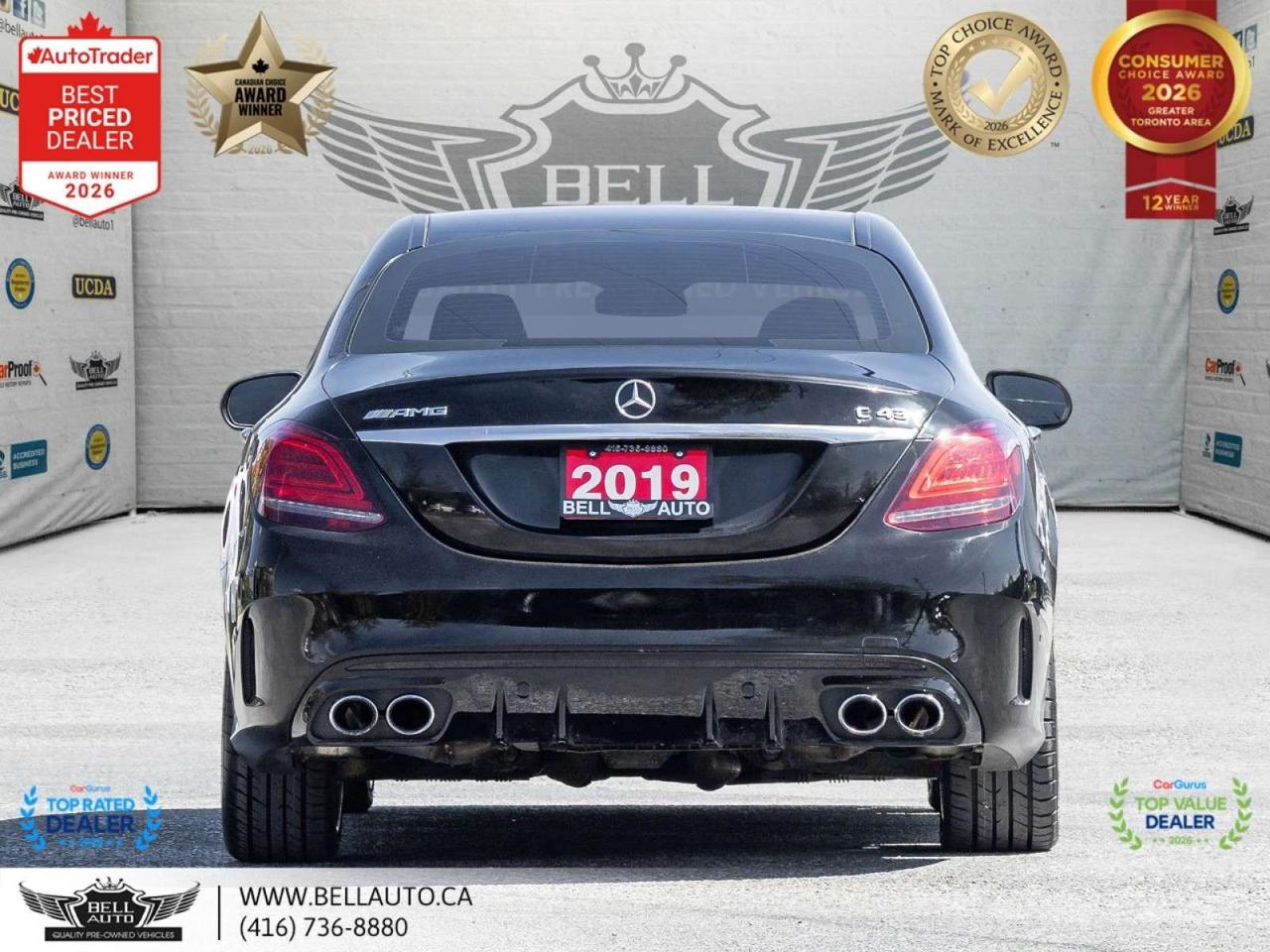 2019 Mercedes-Benz C-Class AMG C43   NAVI   360CAM   PANO   BRMSTR   LOWKMS Photo