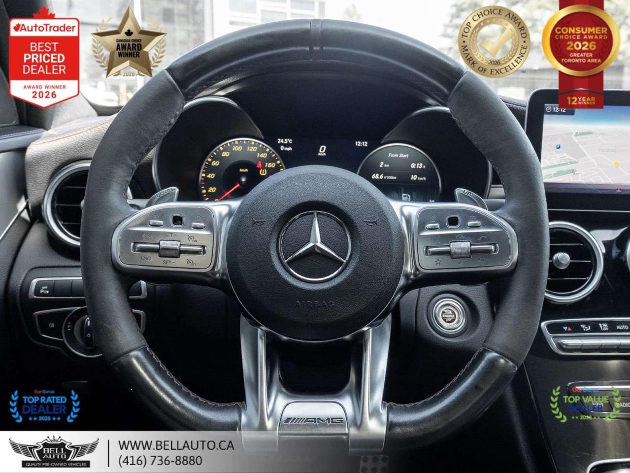 2019 Mercedes-Benz C-Class AMG C43   NAVI   360CAM   PANO   BRMSTR   LOWKMS Photo