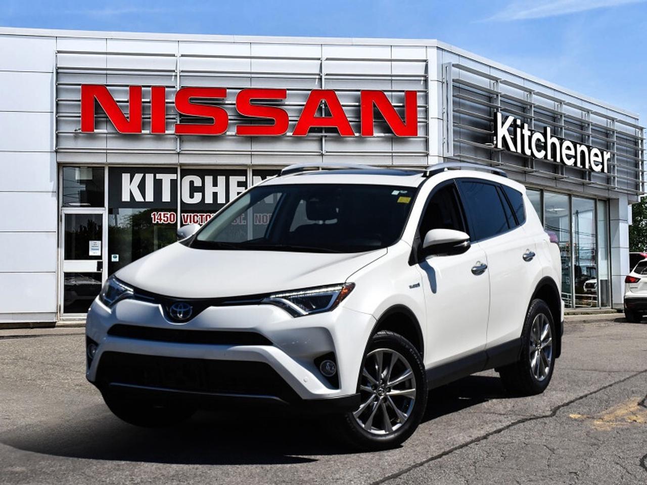 2018 Toyota RAV4 AWD Hybrid Limited   Leather   Roof   Navi   Rear Photo