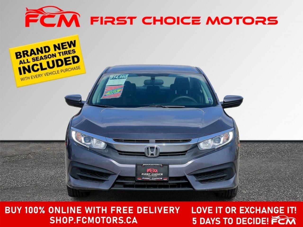 2016 Honda Civic LX ~AUTOMATIC, FULLY CERTIFIED WITH WARRANTY!!!!~ Photo