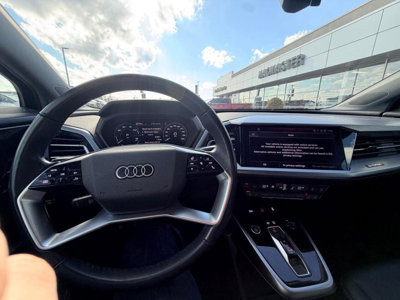 2024 Audi Q4 e-tron 50EV, E-TRON, ALLOYS, AWD, NAV, LEATHER, 1-OWNER, Photo
