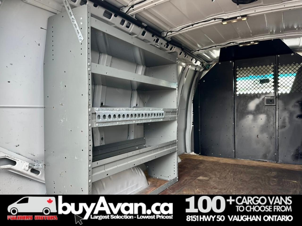 2018 Chevrolet Express 2500 Express 2500 + Divider Shelves Racks Photo