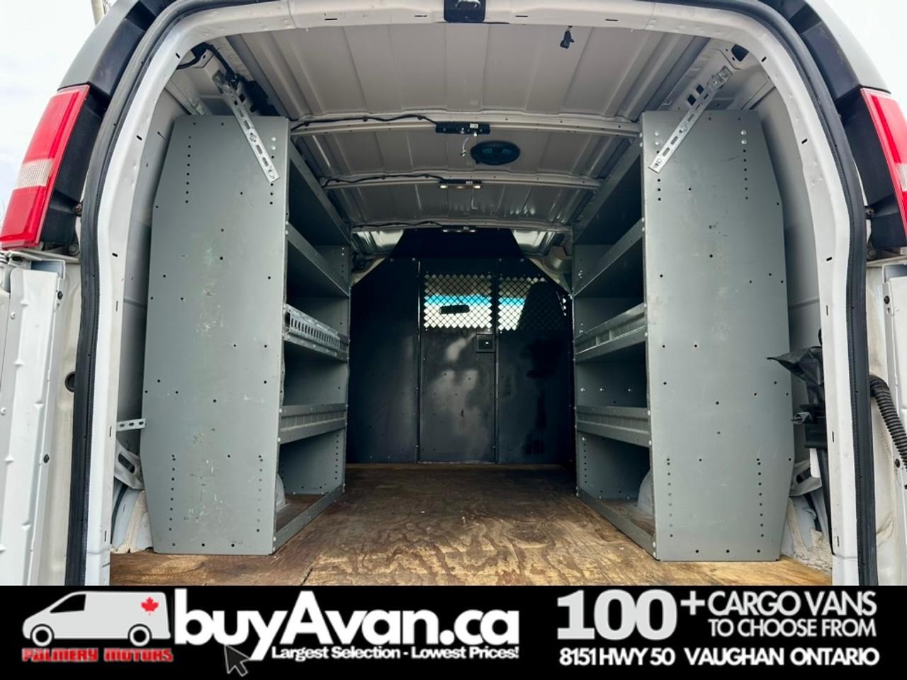 2018 Chevrolet Express 2500 Express 2500 + Divider Shelves Racks Photo