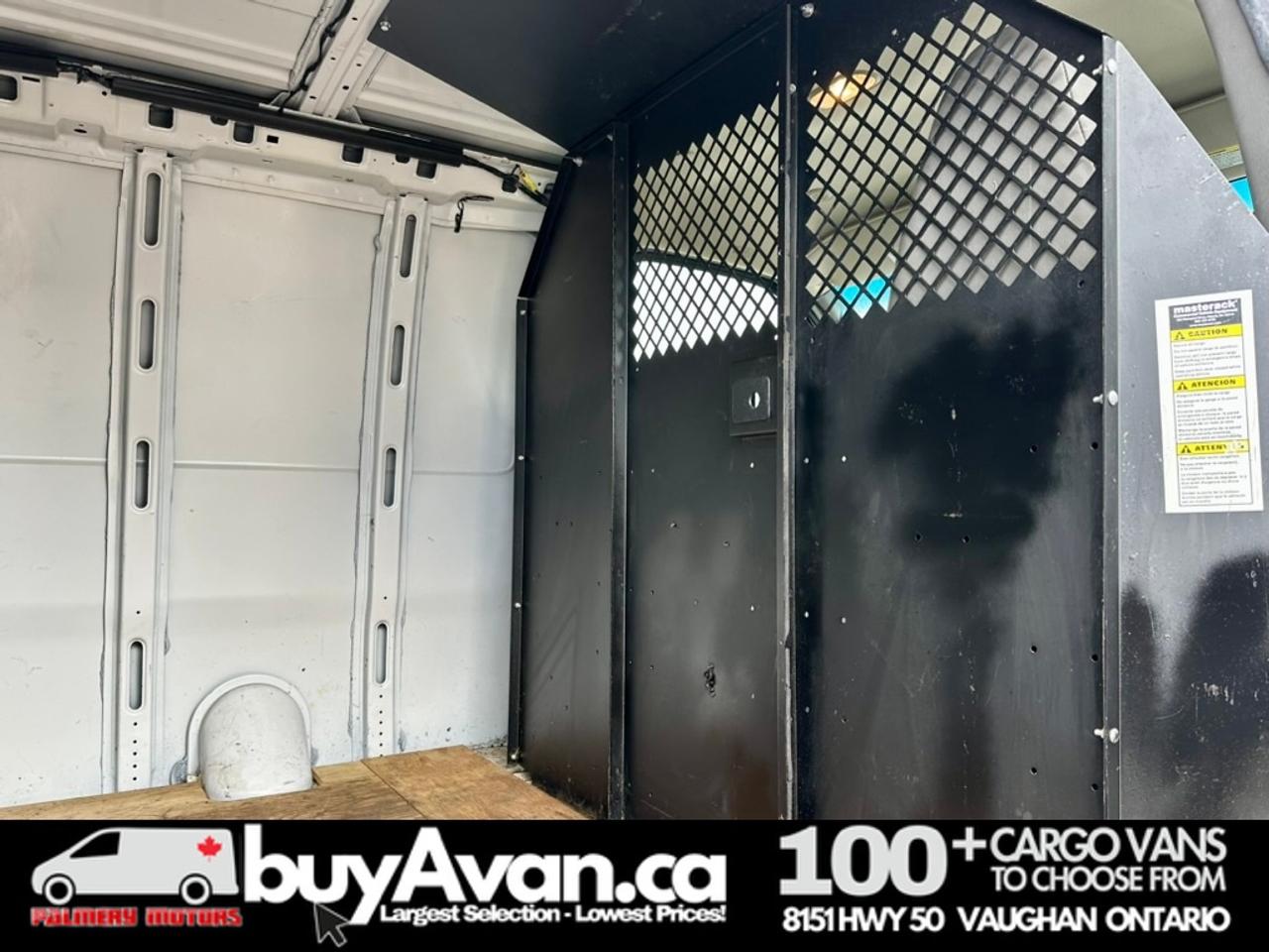 2018 Chevrolet Express 2500 Express 2500 + Divider Shelves Racks Photo