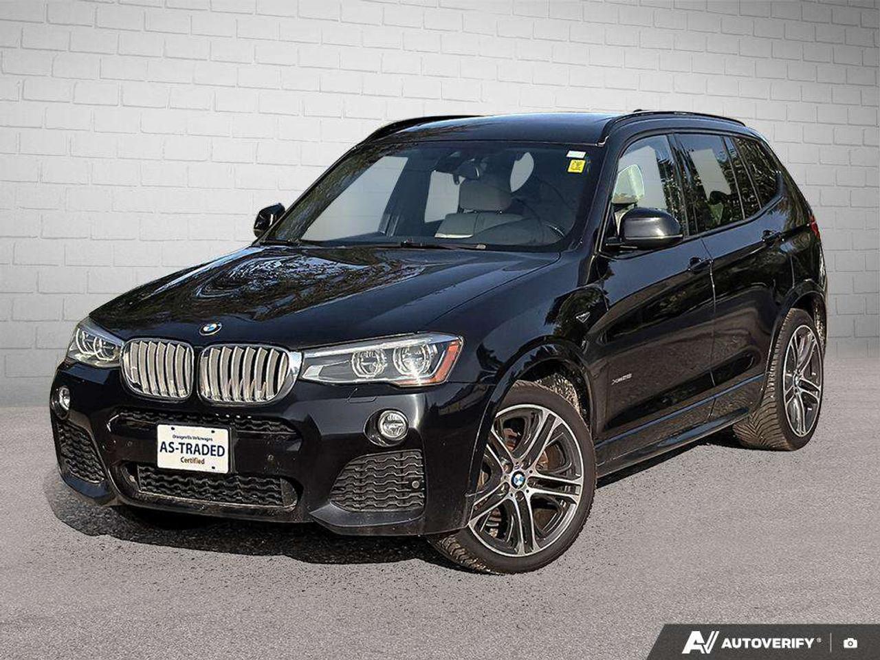 2016 BMW X3 CERTIFIED AS-TRADED   M-SPORT, xDrive Photo0