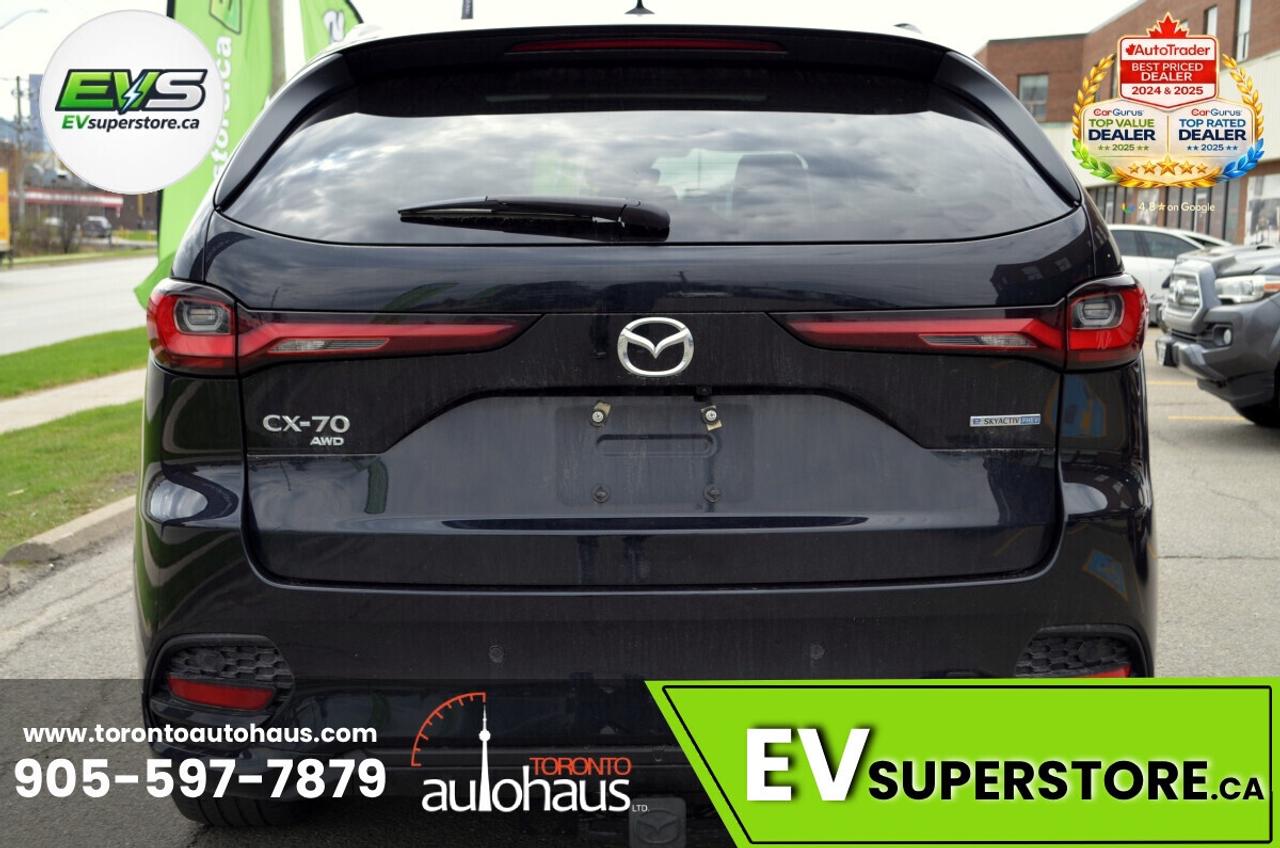 2025 Mazda CX-70 GT PHEV I Plug-In HYBRID I Red Leather I No Accide Photo