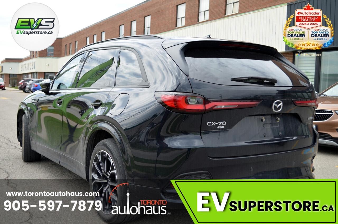 2025 Mazda CX-70 GT PHEV I Plug-In HYBRID I Red Leather I No Accide Photo