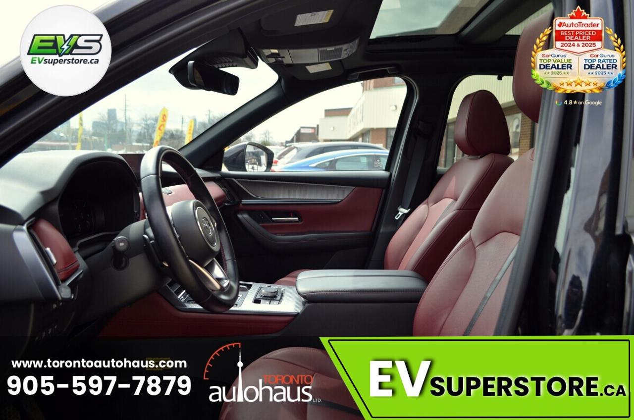 2025 Mazda CX-70 GT PHEV I Plug-In HYBRID I Red Leather I No Accide Photo