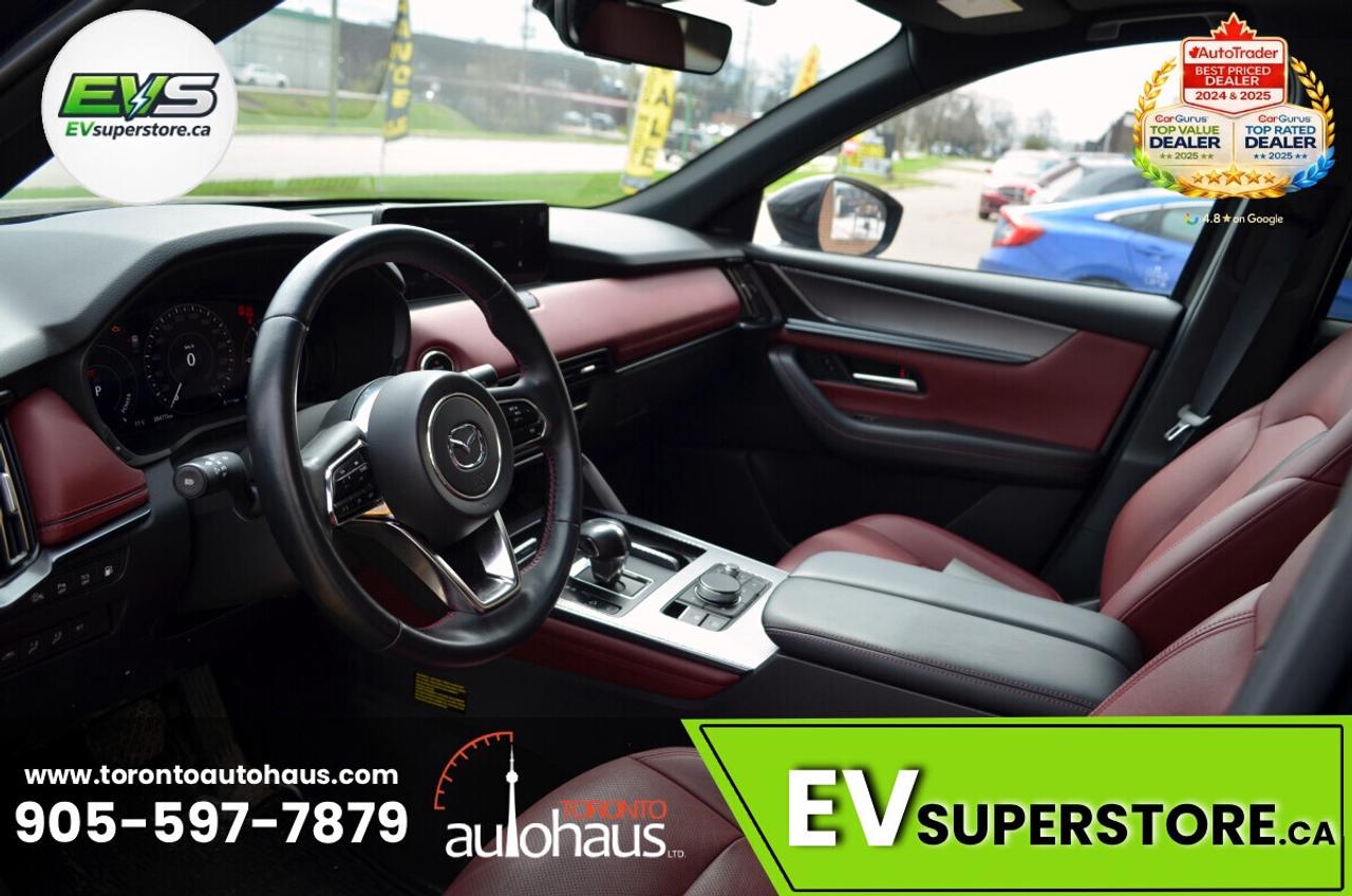 2025 Mazda CX-70 GT PHEV I Plug-In HYBRID I Red Leather I No Accide Photo