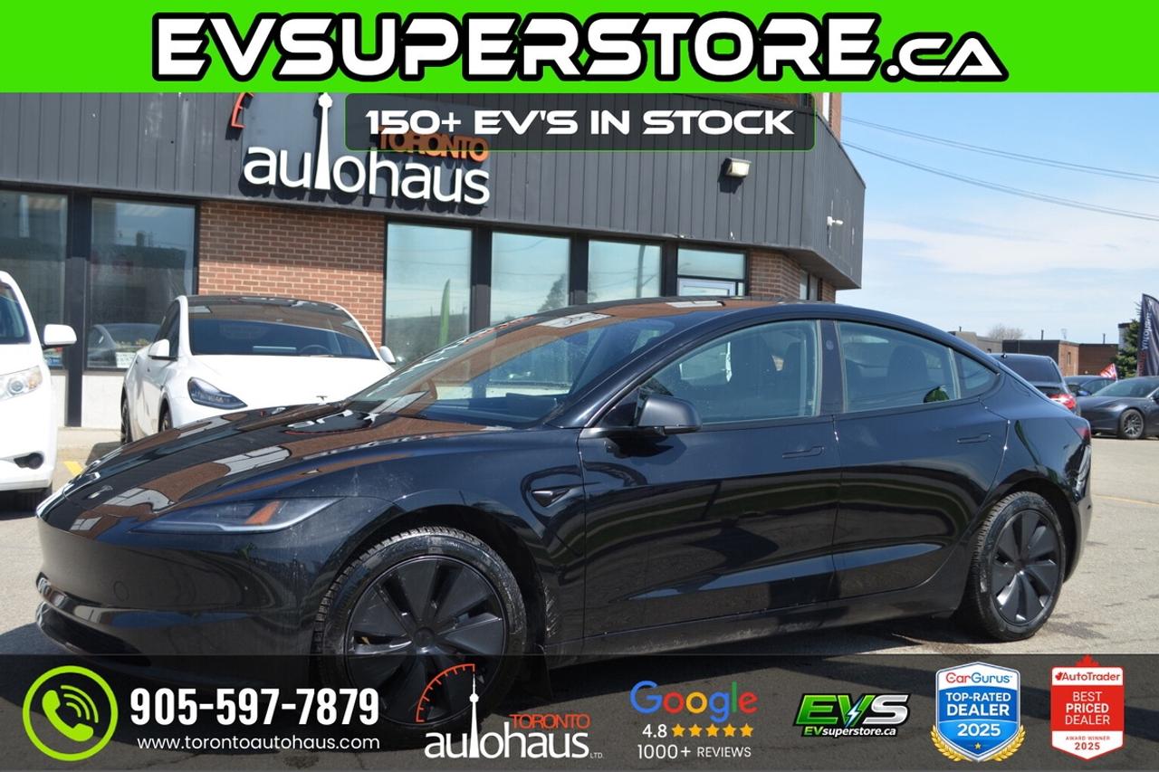 2024 Tesla Model 3 AWD I 150+ EV's at EVSUPERSTORE.ca Photo