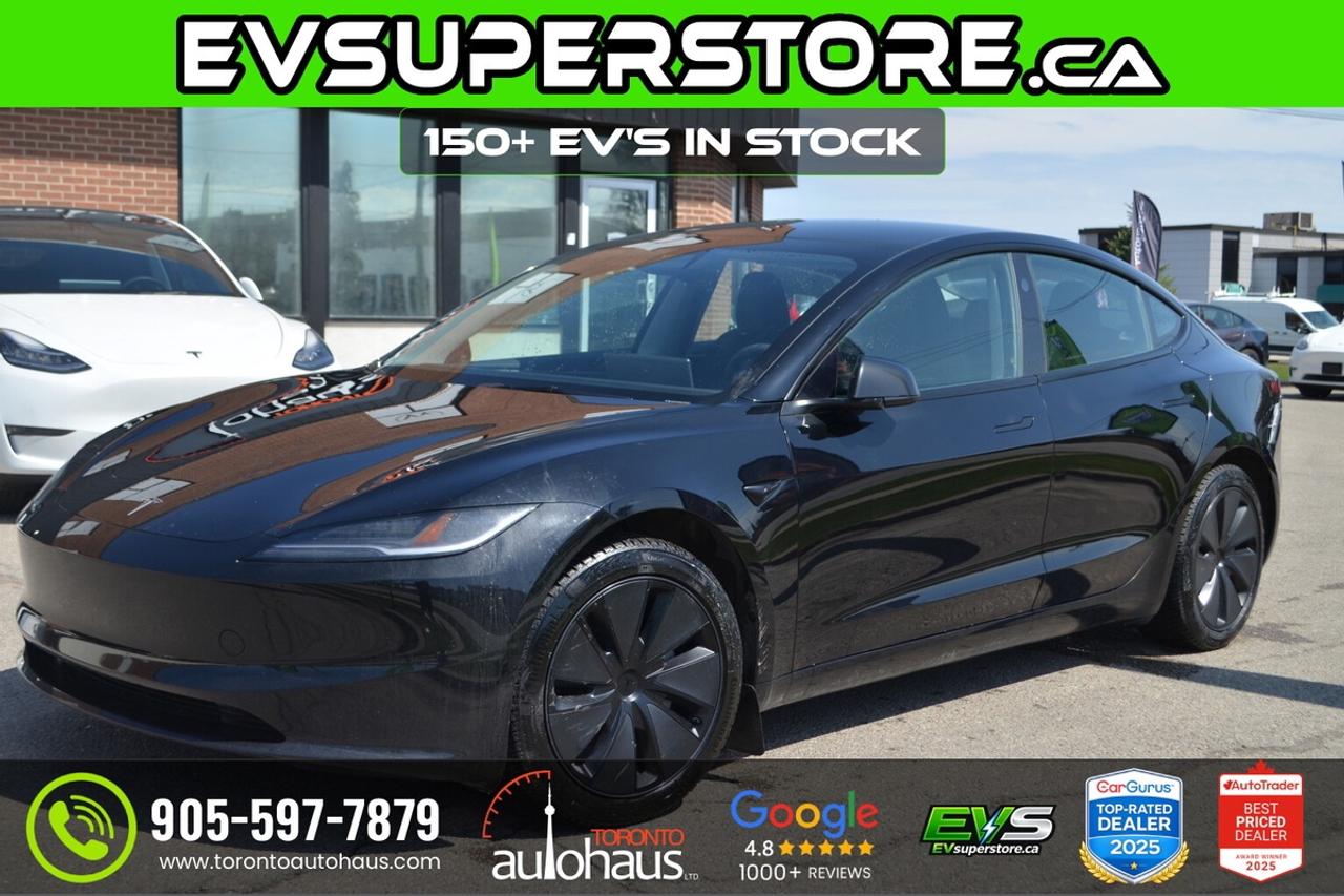 2024 Tesla Model 3 AWD I 150+ EV's at EVSUPERSTORE.ca Photo