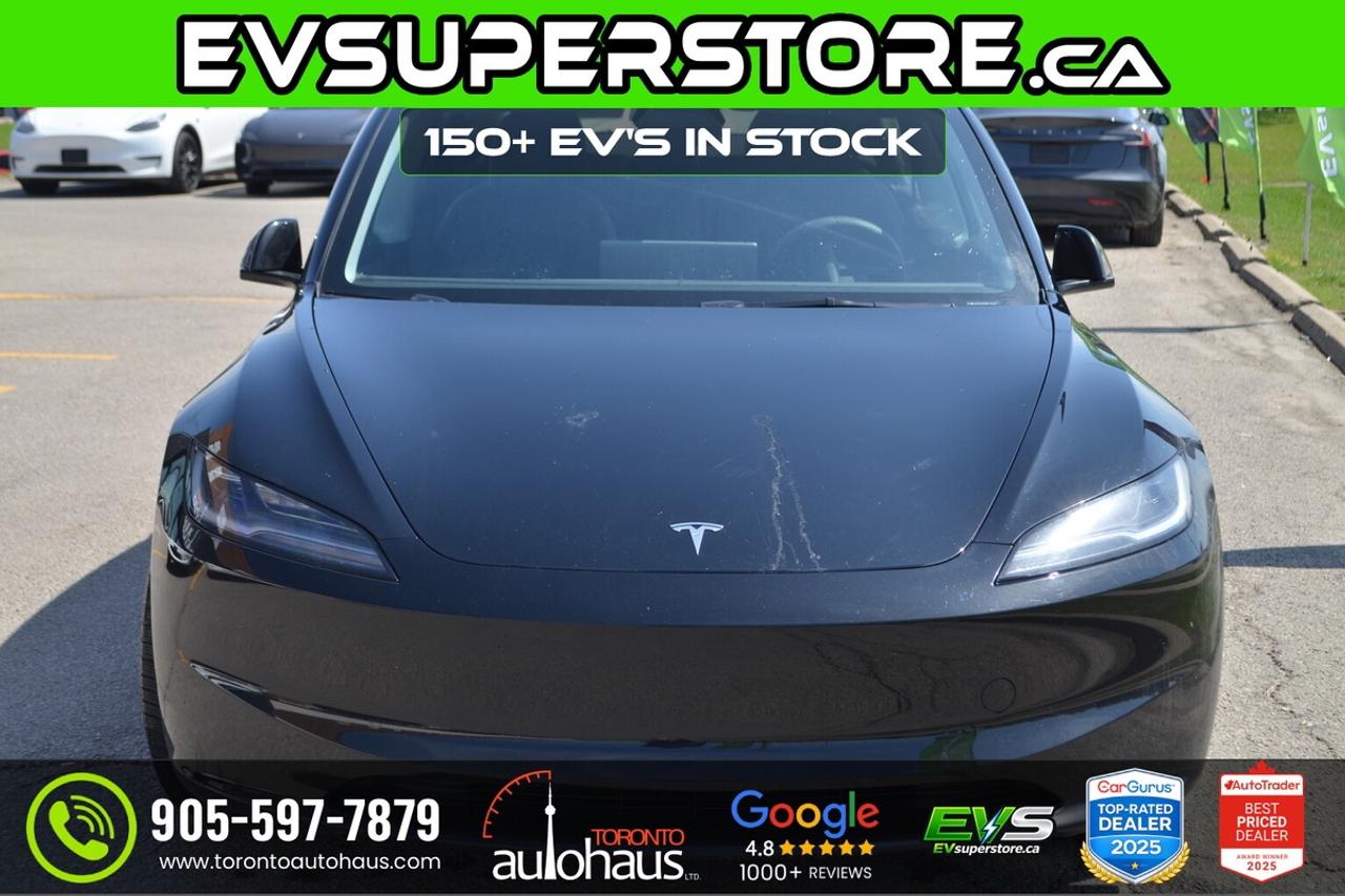 2024 Tesla Model 3 AWD I 150+ EV's at EVSUPERSTORE.ca Photo