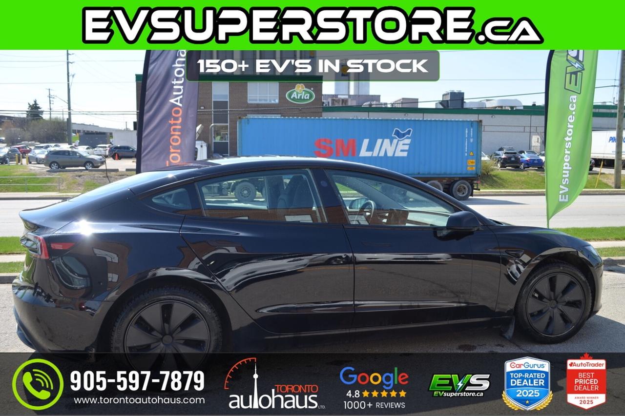 2024 Tesla Model 3 AWD I 150+ EV's at EVSUPERSTORE.ca Photo