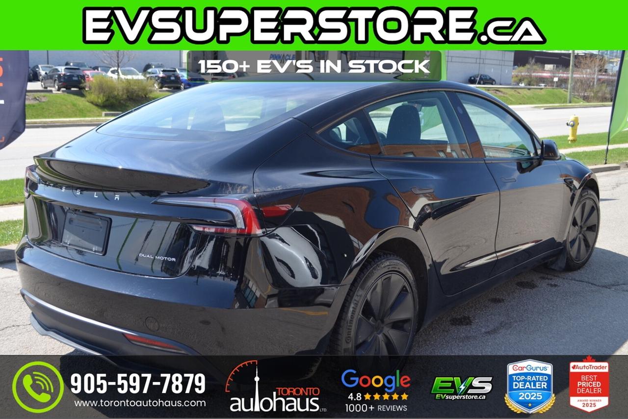 2024 Tesla Model 3 AWD I 150+ EV's at EVSUPERSTORE.ca Photo
