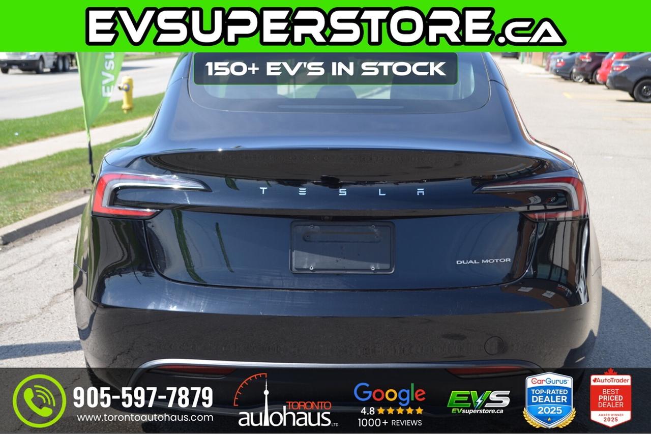 2024 Tesla Model 3 AWD I 150+ EV's at EVSUPERSTORE.ca Photo