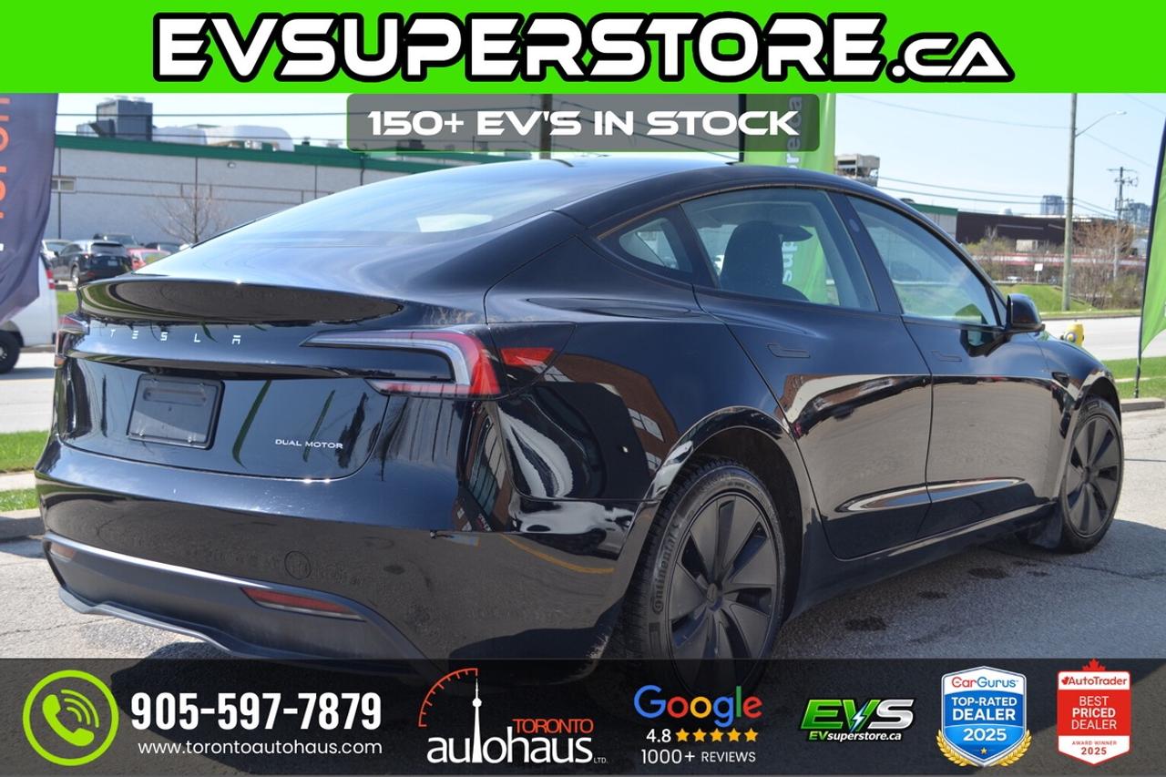 2024 Tesla Model 3 AWD I 150+ EV's at EVSUPERSTORE.ca Photo